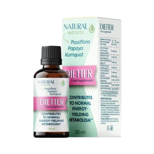 Dietter integratore liquido per supporto dimagrante naturale con estratto di ananas